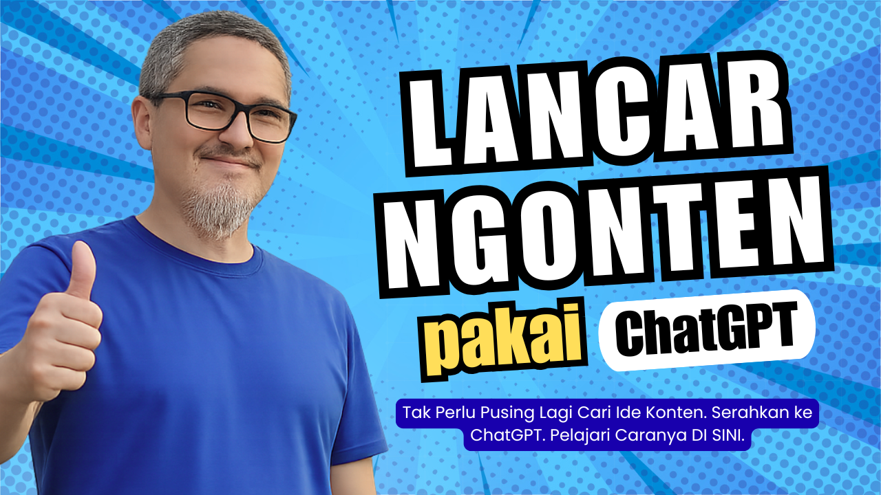 Lancar Ngonten Pakai ChatGPT